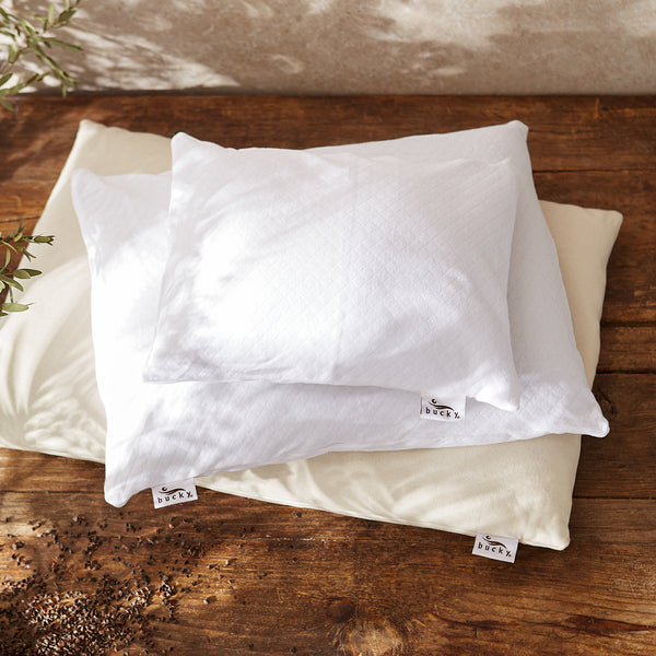 Organic Natural Cotton Buckwheat Bed Pillow