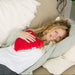 Hot/Cold - Heart Warmer Pillow - Red Minky
