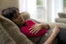 Hot/Cold - Small Heart Warmer Pillow - Red Minky