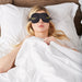 Ultralight Sleep Mask - Gold Eyelashes