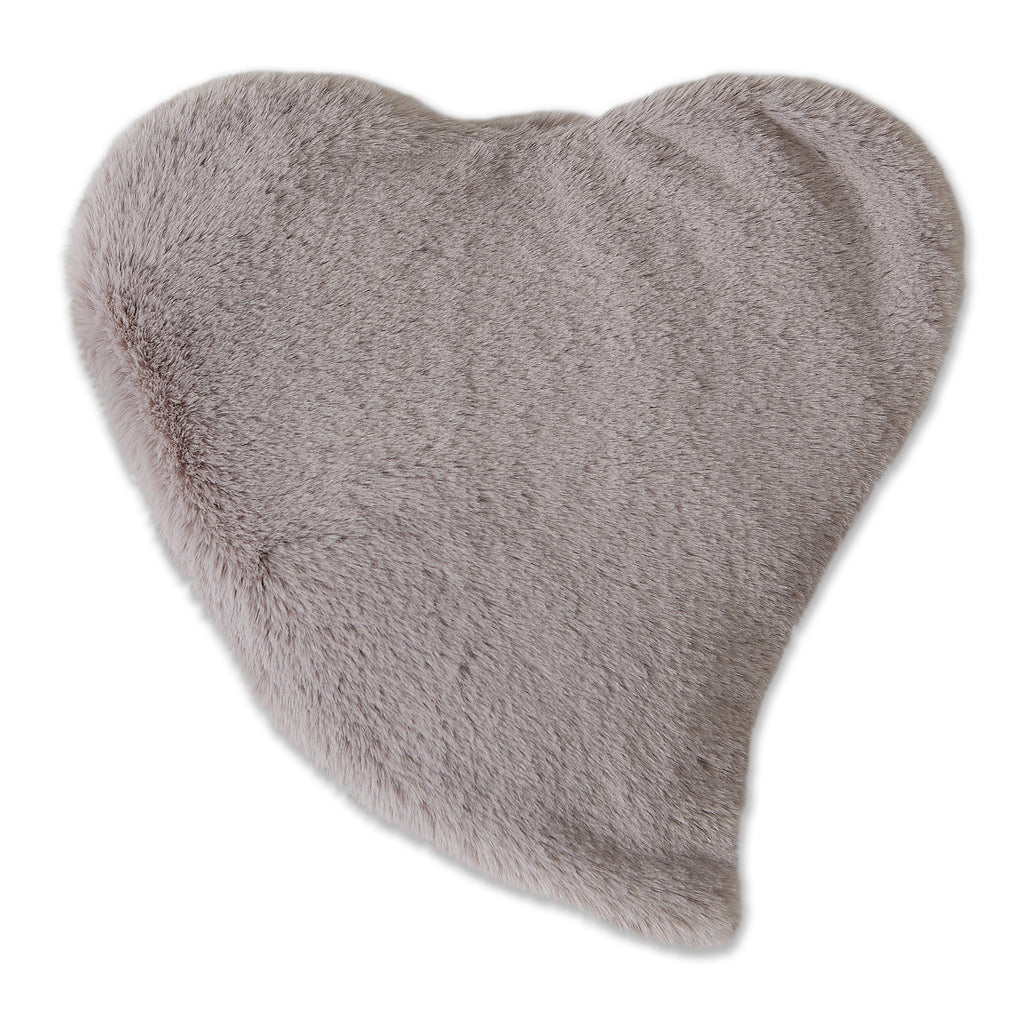 Hot/Cold - Heart Warmer - Ultra Luxe Plush Gray