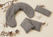 Hot/Cold - Linen Neck Wrap - Gray