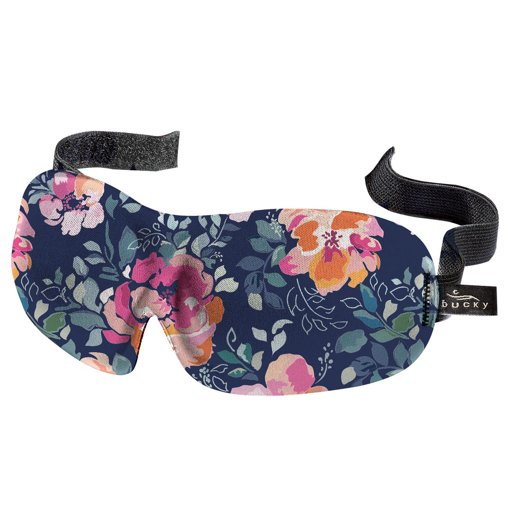 40 Blinks Sleep Mask - Midnight Floral - Bucky Products Wholesale