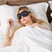 Ultralight Sleep Mask - Gold Eyelashes