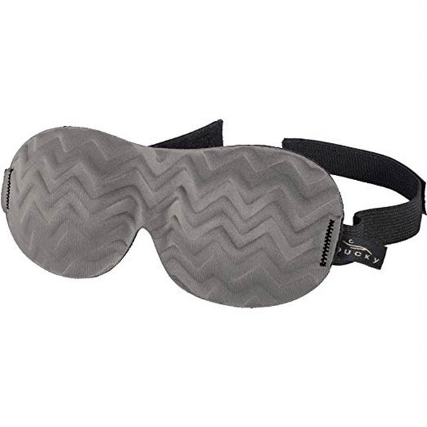 Ultralight Sleep Mask-Gray Chevron